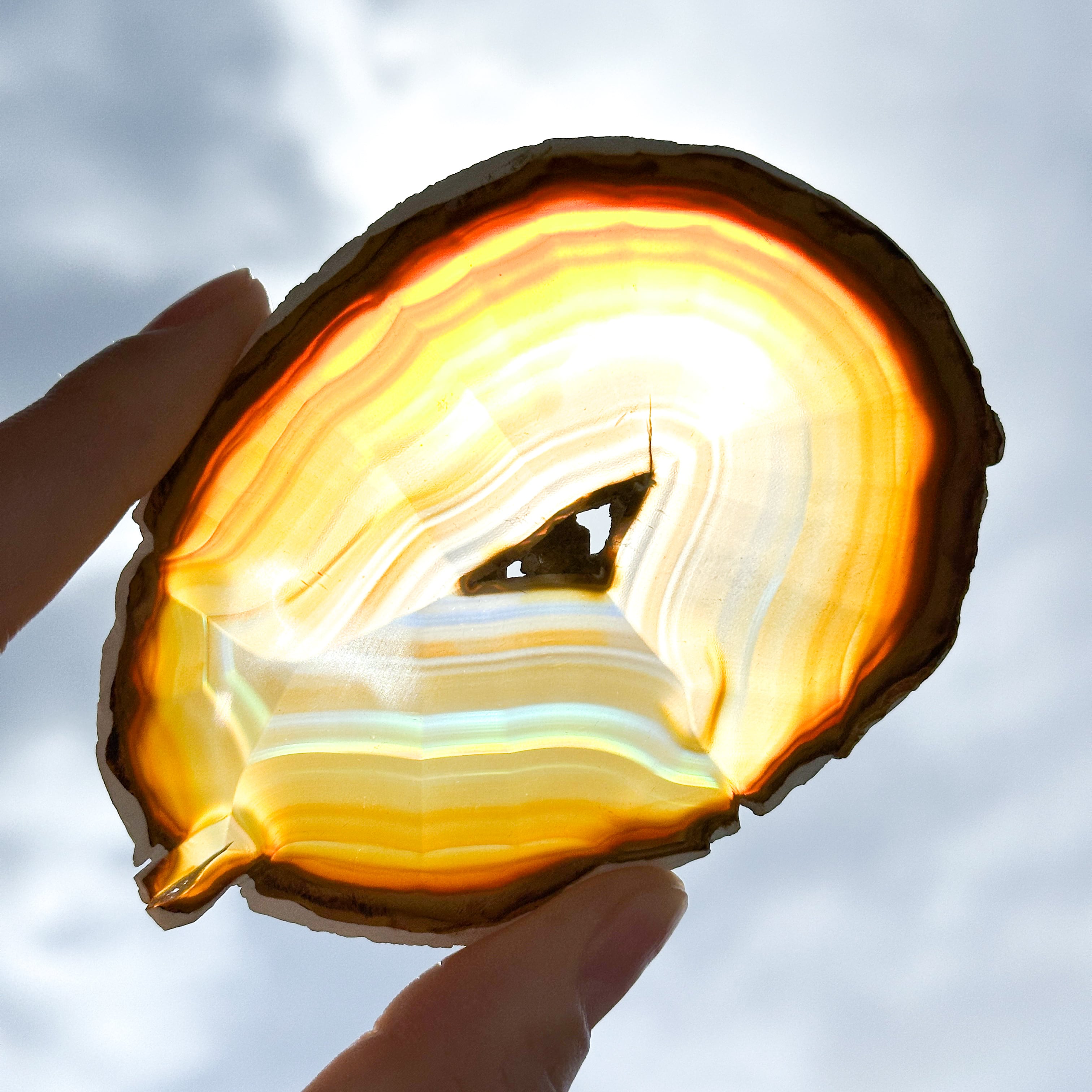 イリスアゲート 42◇ Iris agate ◇ 天然石・鉱物・パワーストーン