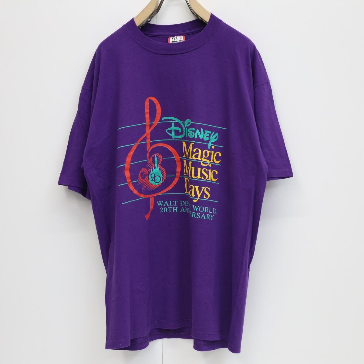 【USA製】ヴィンテージTシャツ　90s　ディズニー　マジックミュージックデイズ