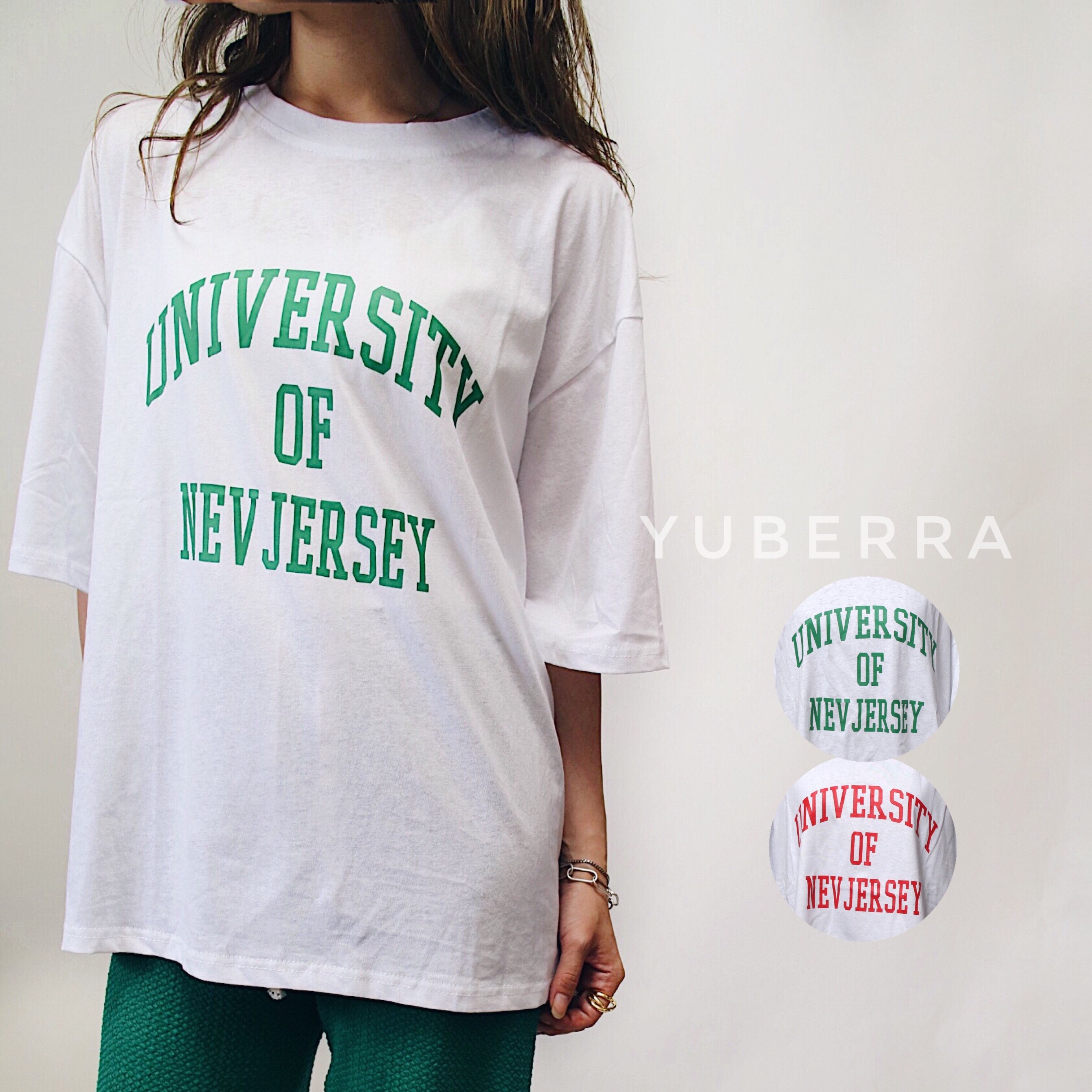 ユニバーシティTシャツ