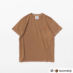 TACOMA FUJI RECORDS / D&D LOGO embroidery Tee  designed by Jerry UKAI
