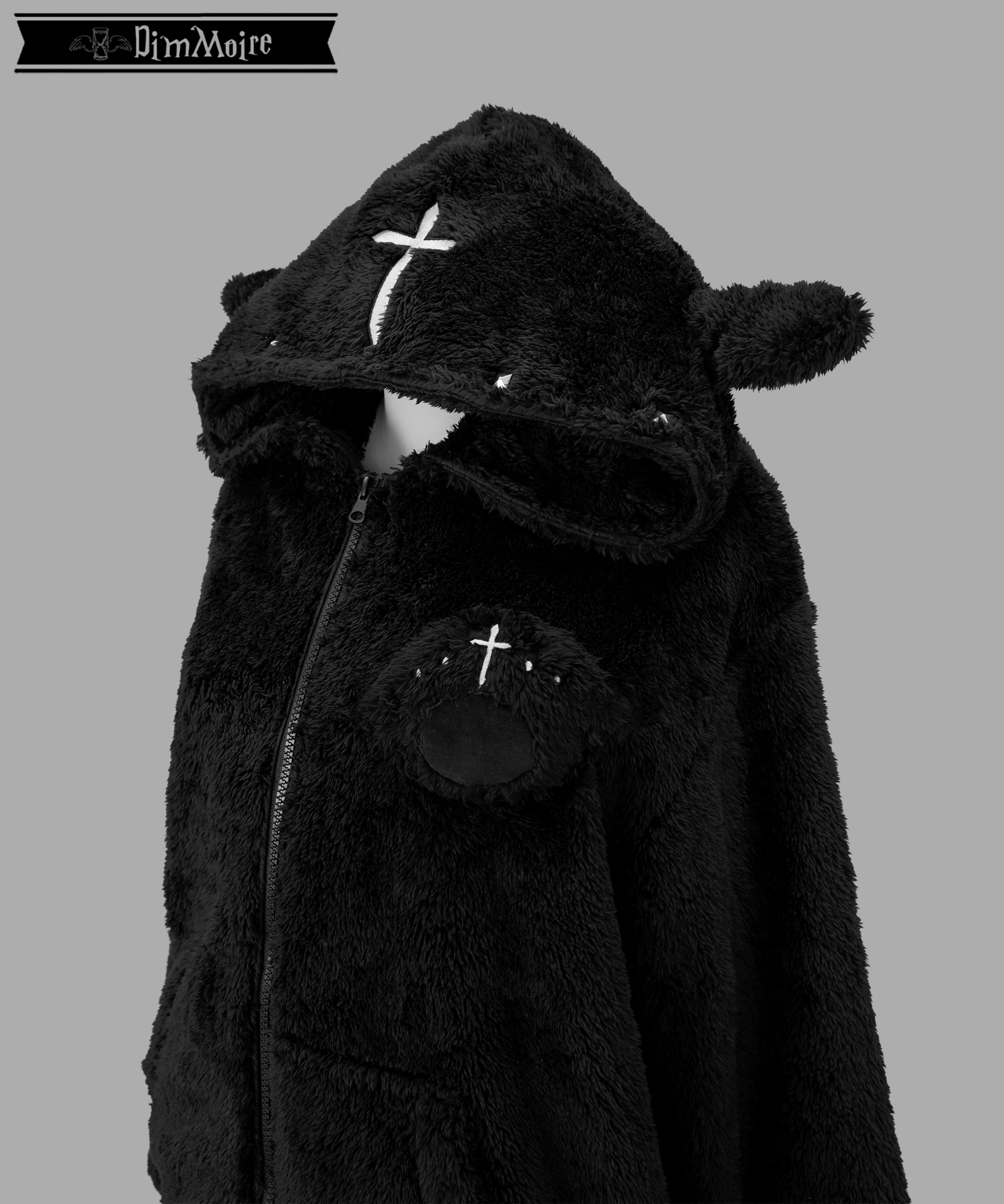 DimMoire でぃもある子羊ちゃんもこもこルームウェアBlack Mサイズ 子羊ちゃんもこもこルームウェア【Black】 | DimMoire