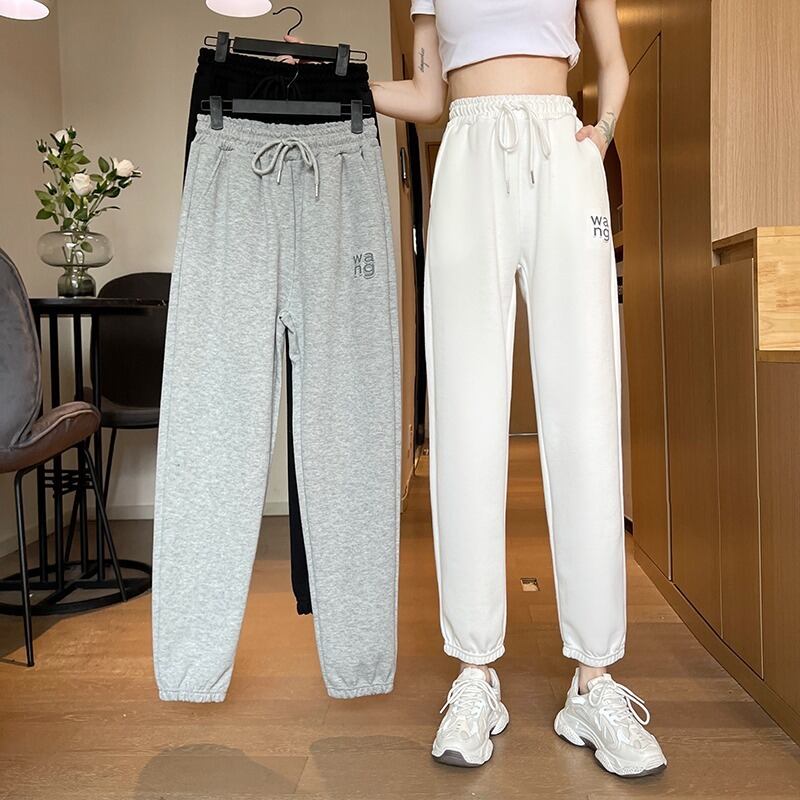 パンツ サマー薄手ハイウェストグレールーズ 夏物 1号婦人46516270011