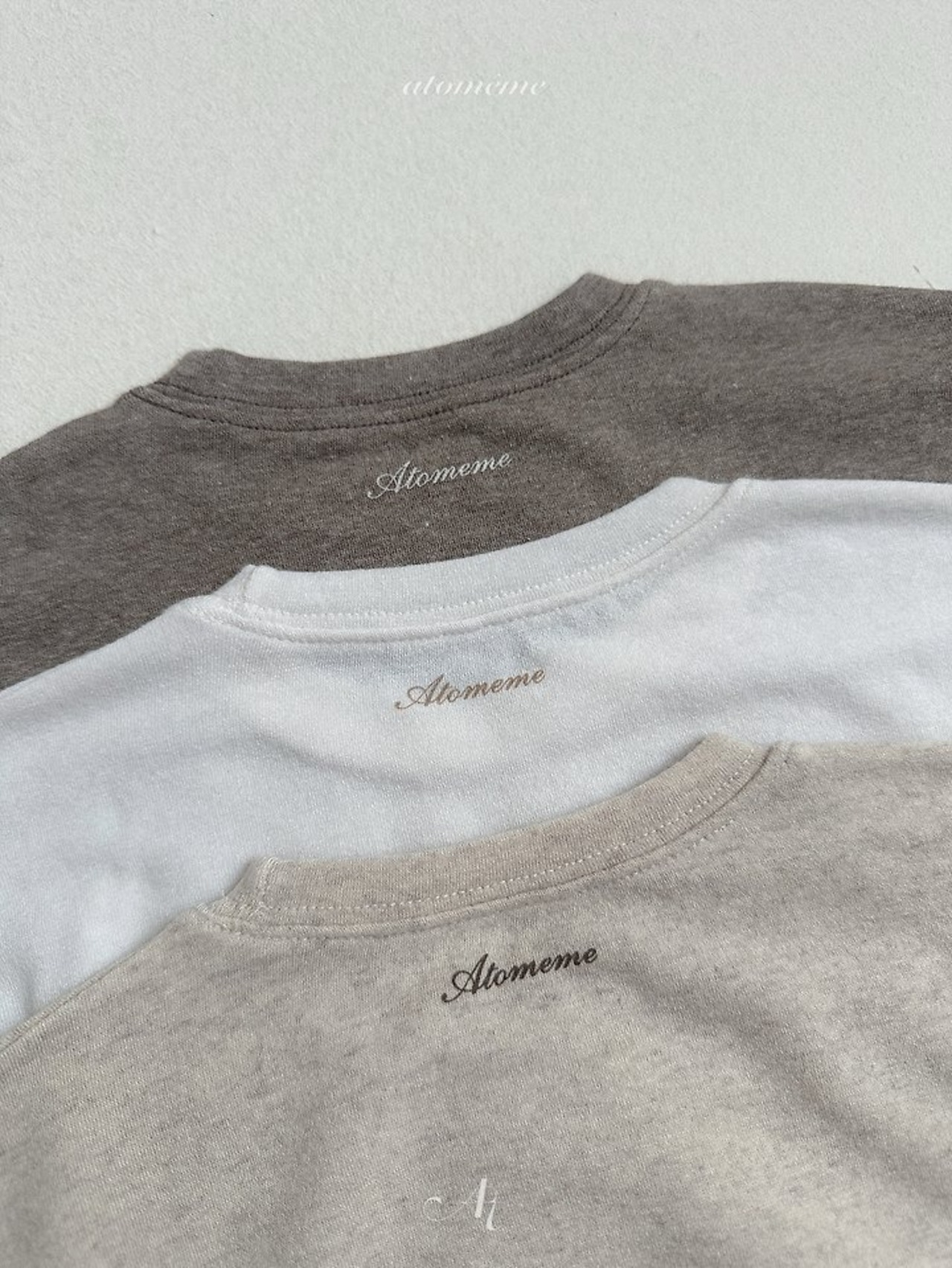 韓国子供服 / Atomeme / 26Autumn / Ove Sweatshirt / 秋服 *S~XL*