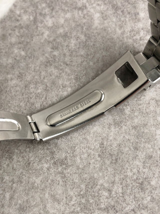 Yves Saint Laurent イヴ・サンローラン 腕時計 シルバー×ブルー YSL ステンレススチール コンビカラー vintage ヴィンテージ オールド 3x8viy