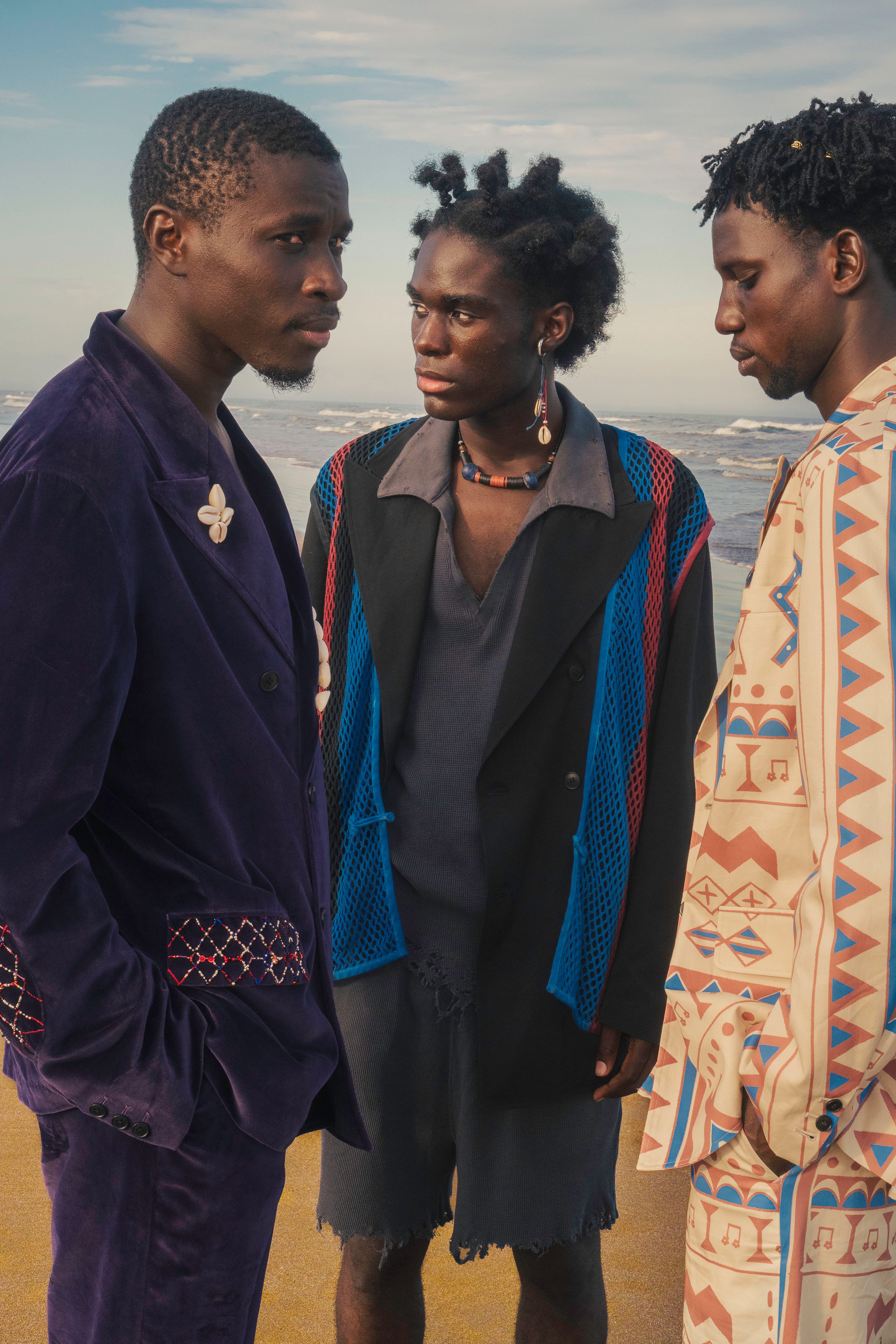 Lamrof / Ami Art Vest (BLUE) | THE MODERN AGE