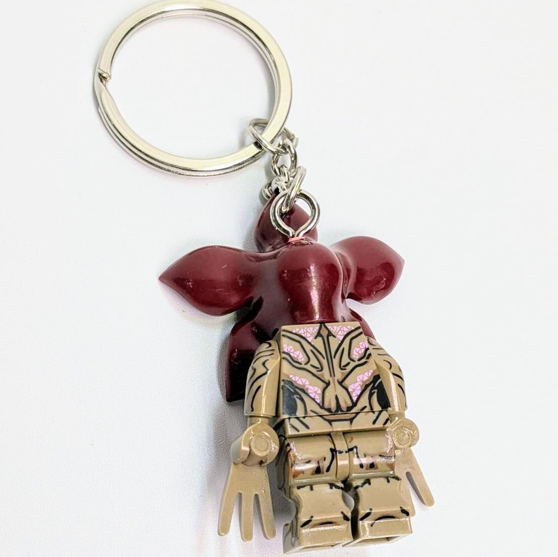 再入荷!【 ブロックフィギュアキーホルダー ★ デモゴルゴン / ストレンジャーシングス 】 〚アメリカン雑貨 アメトイ〛