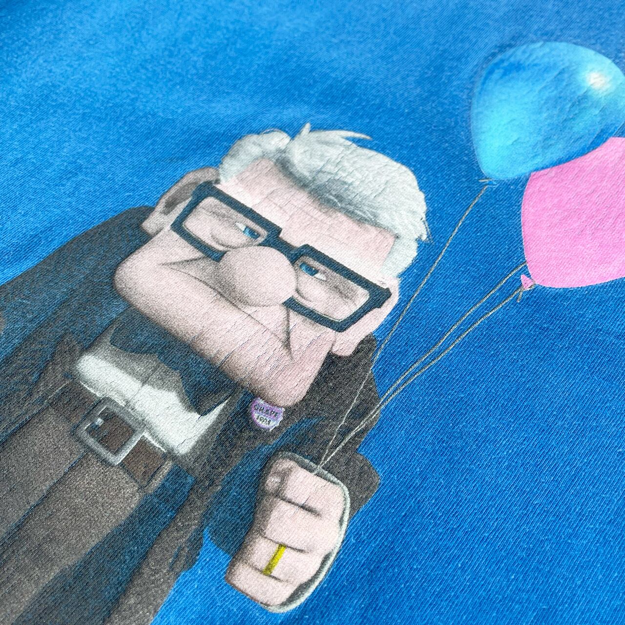 カールじいさん Tee│古着 Tシャツ ディズニー ピクサー 映画 カール