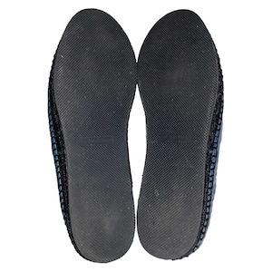 BOTTEGA VENETA blue leather espadrilles shoes