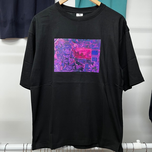 【らんま1/2】シャンプー T-shirts（BLACK）