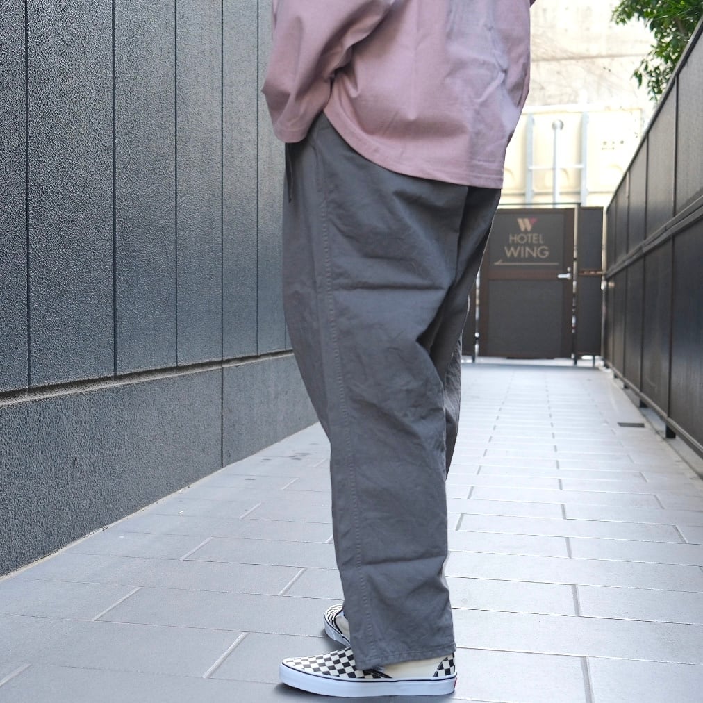 TUKI(ツキ) / trousers G/D -german gray-(0196) | Signs