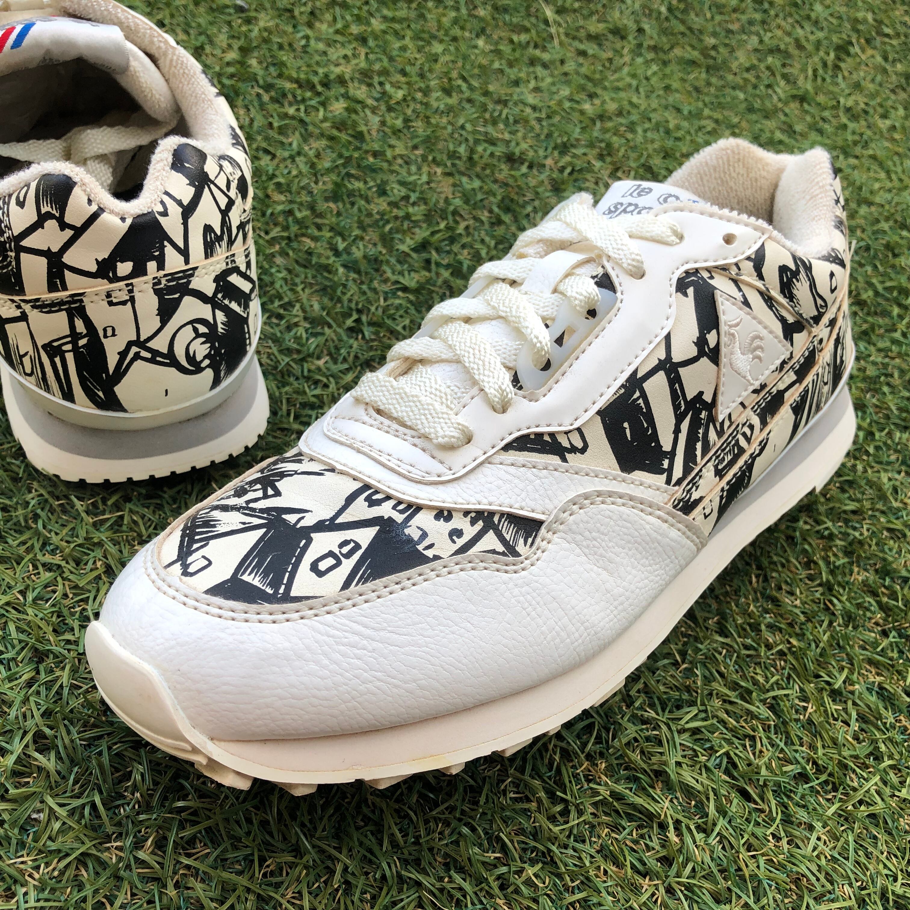 【レア・新品未使用】ツモリチサト×ルコック コラボスニーカー 23cm レア・新品未使用】ツモリチサト×ルコック コラボスニーカー