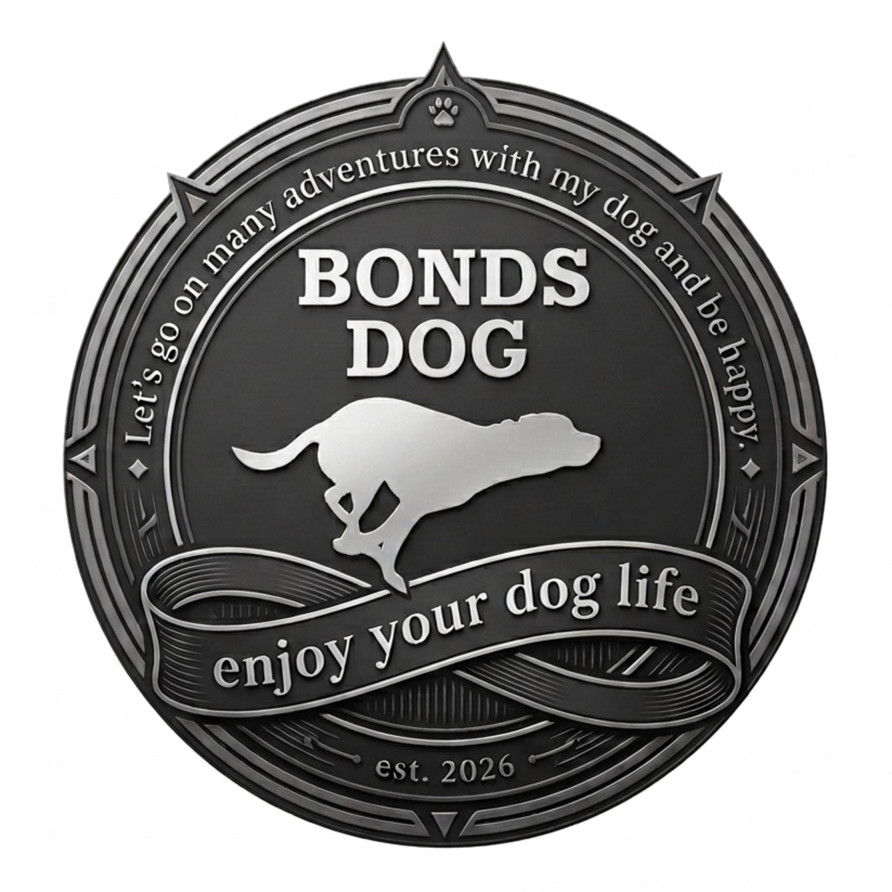 【チャリティーTシャツ】 BONDS DOG：「絆」