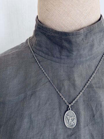 Vintage 925 Silver 3Colours Braided Chain Necklace Made In Italy 