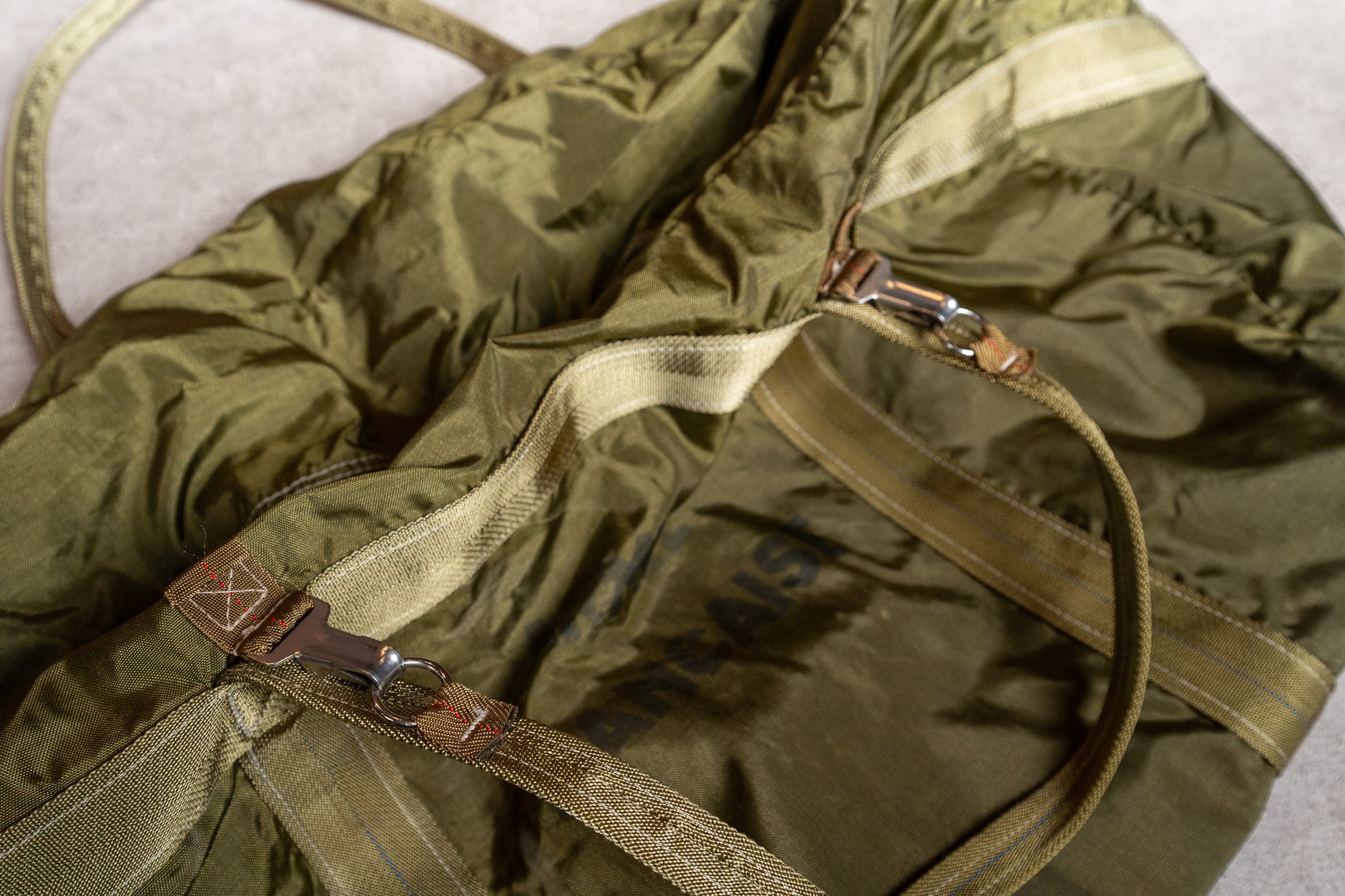 French Air Force 80-90s Paratrooper Bag 65L フランス空軍