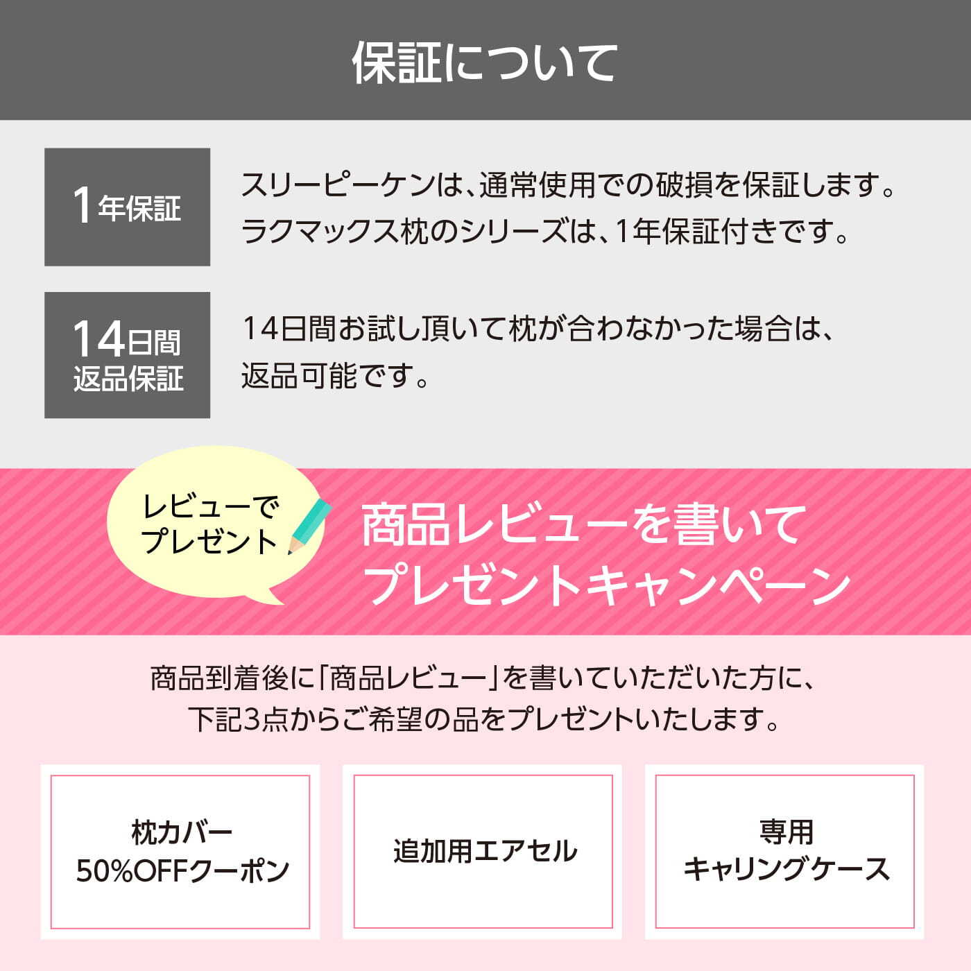 枕なしで寝る人におすすめ 首が痛くならない枕 RAKUMAX「ラクマックス