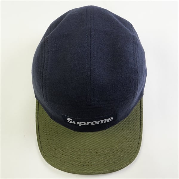 Supreme 2-Tone Camp Cap  ネイビー 新品