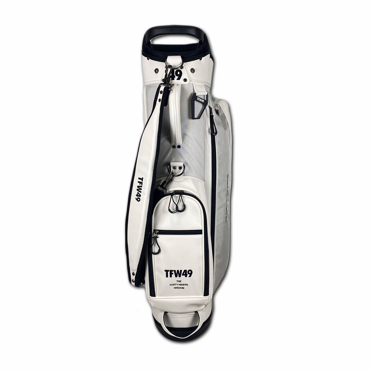 TFW49】CADDIE BAG（WHITE） | Sandy GOLF