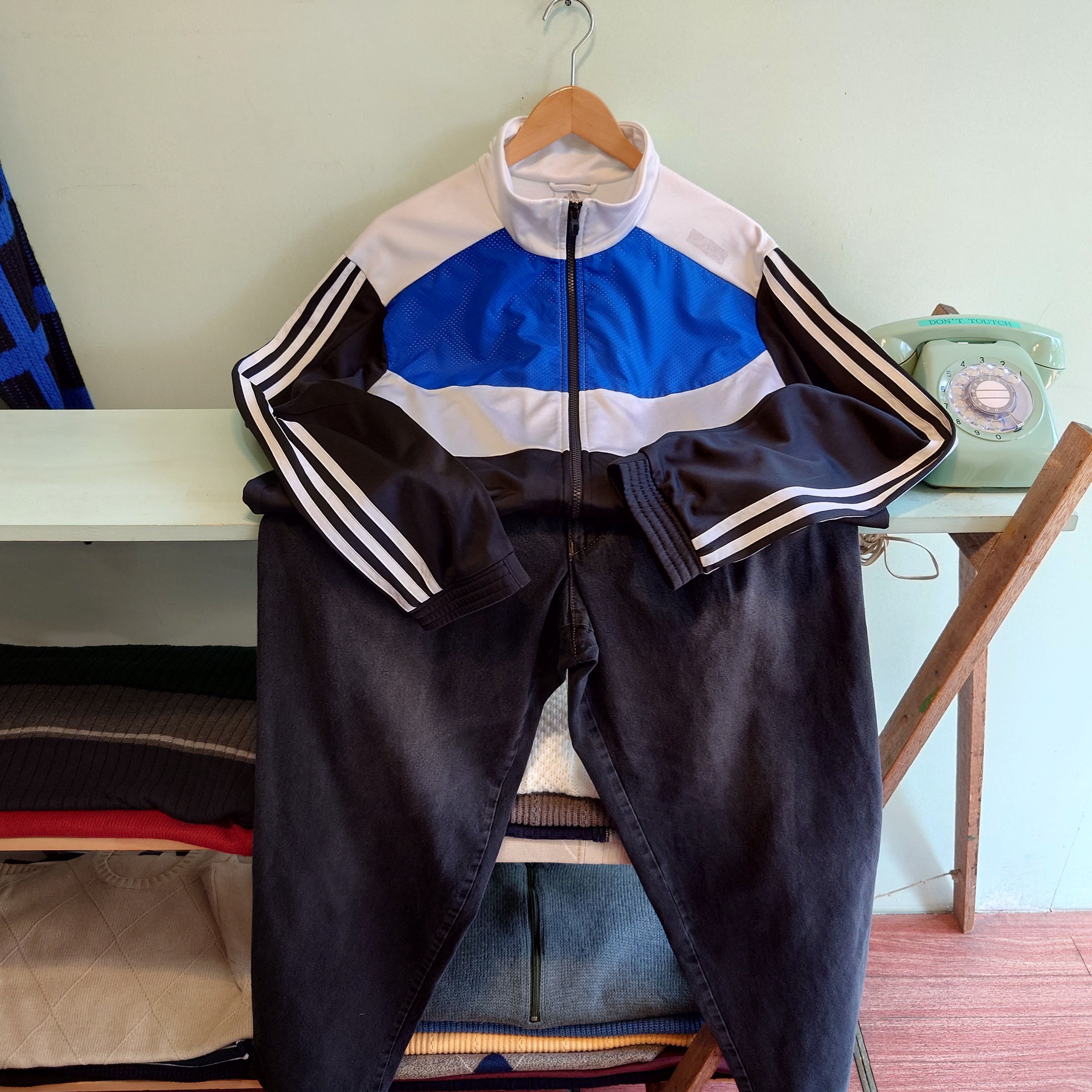 adidas トラックジャケット ジャージトップス マルチカラージャケット