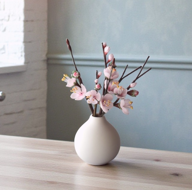 ◆粘土のお花◆　梅 　U1389