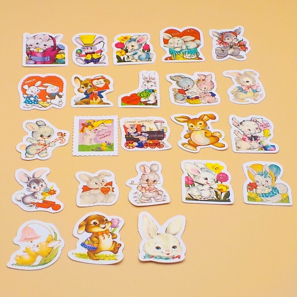 可愛いい❤️❤️フレークシール( ⸝⸝•ᴗ•⸝⸝ )うさちゃんの夏の