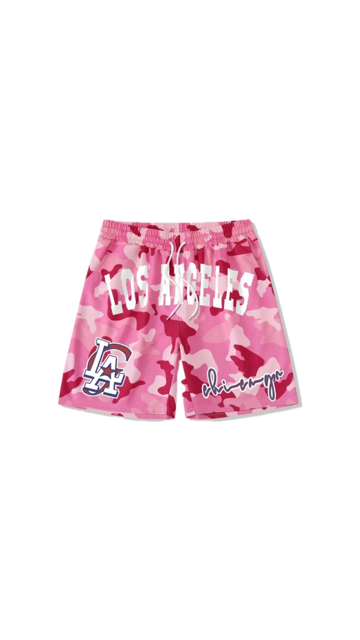 NORIMIDピンク文字ジョーツ West2Mid Shorts | PAY ID