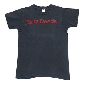 70'S AC/DC  DIRTY DEEDS DONE DIRT CHEAP ヴィンテージTシャツ 【S】 @AAB1322