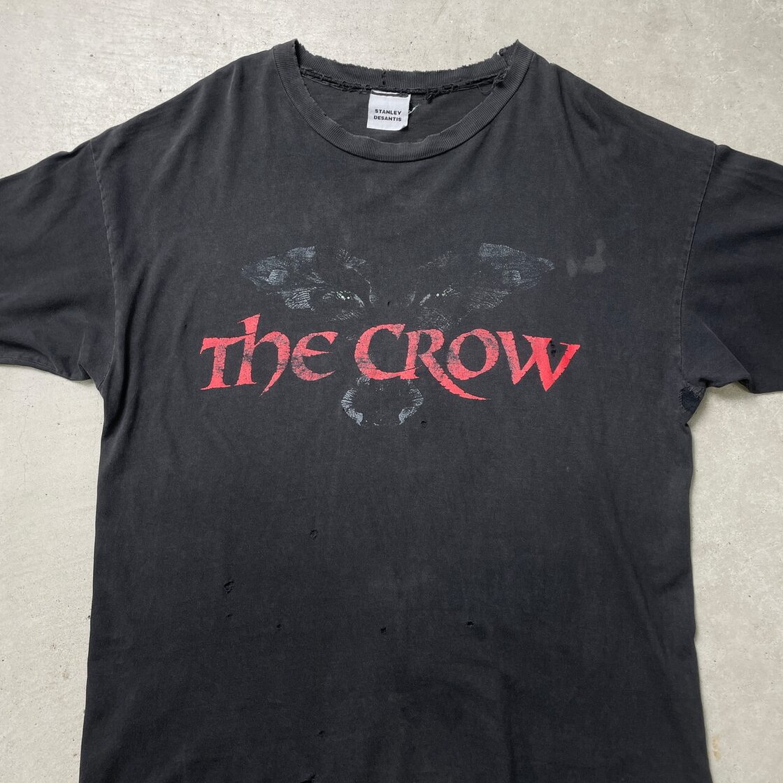 激レア当時物 映画 THE CROW Tシャツ ヴィンテージ サイズXL ブラック 