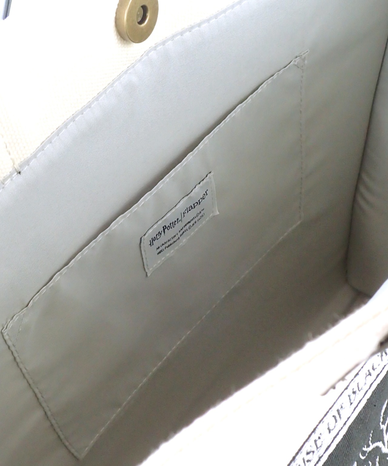 F241038-15_Harry Potter×Flapperブラック家トートバッグ - 8