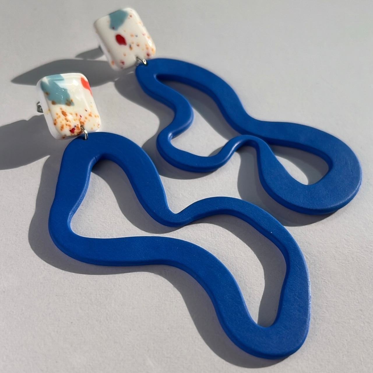 ポリマークレイピアス * サージカルステンレス -33