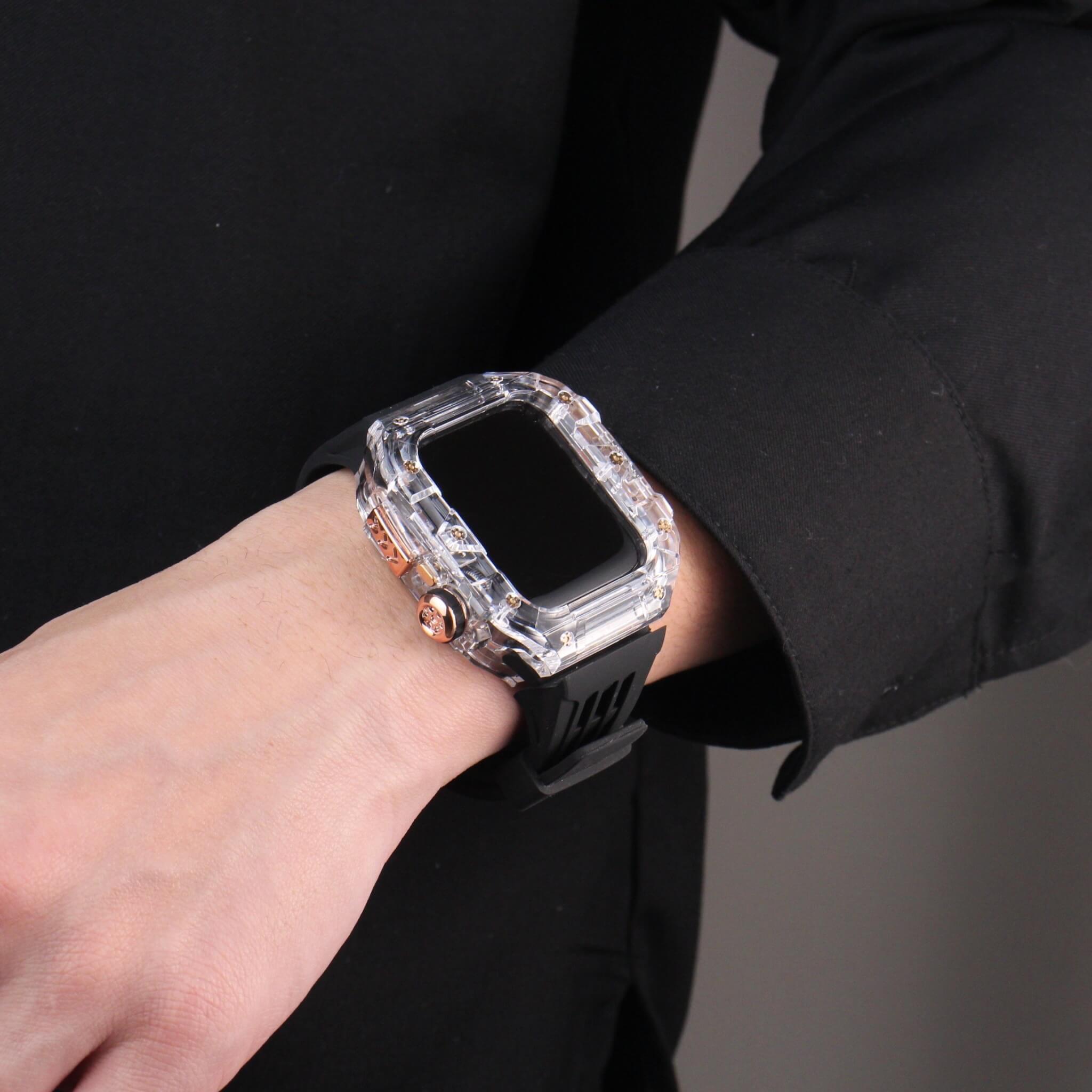 46mm【ROSEGOLD】-Virtues-Luxury Clear | BREIGIA