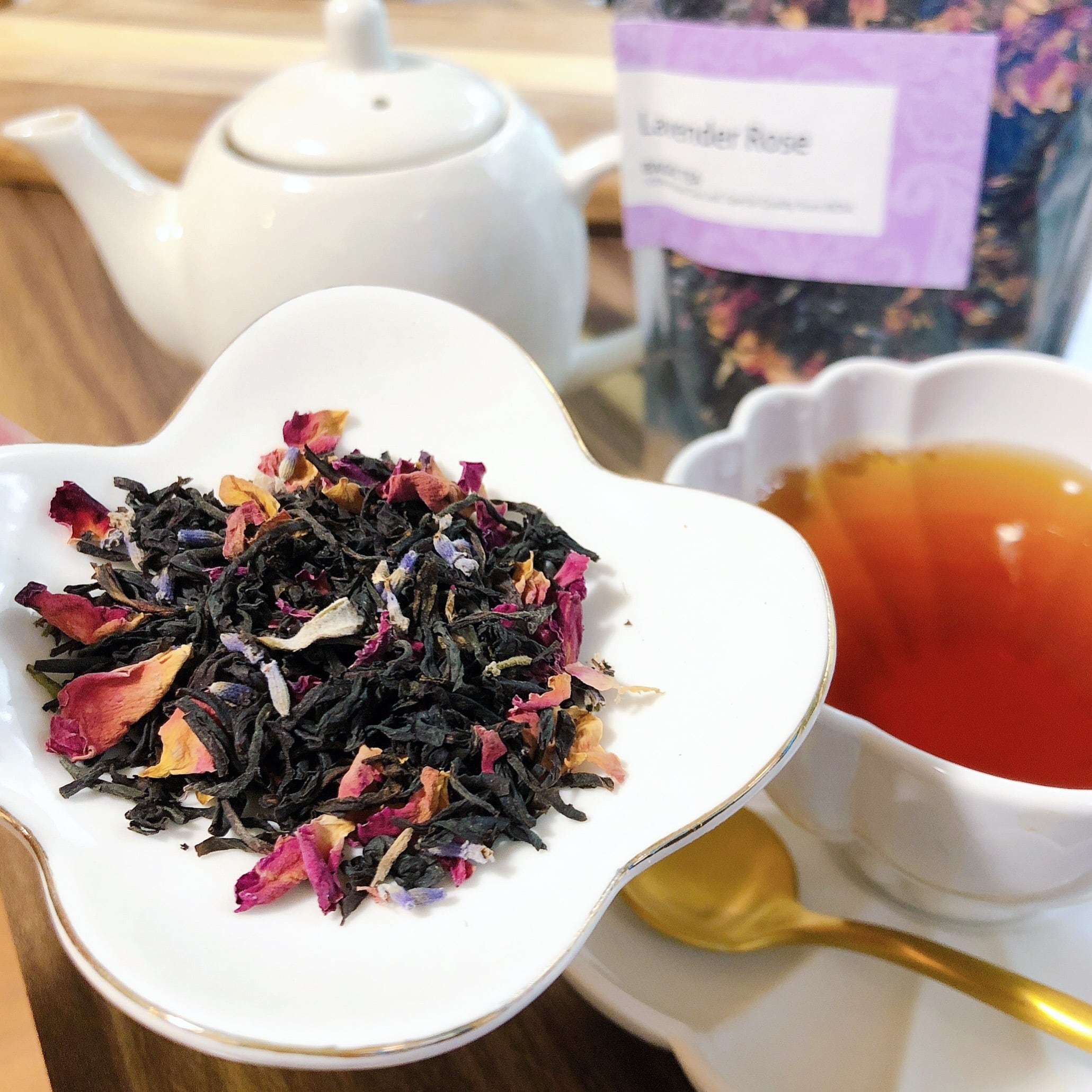   ラベンダーローズ　ティーセット ラベンダーローズ ティーセット ROYALALBERT ラベンダーローズティーセット