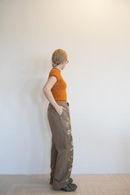 remake easy slacks pants-beige