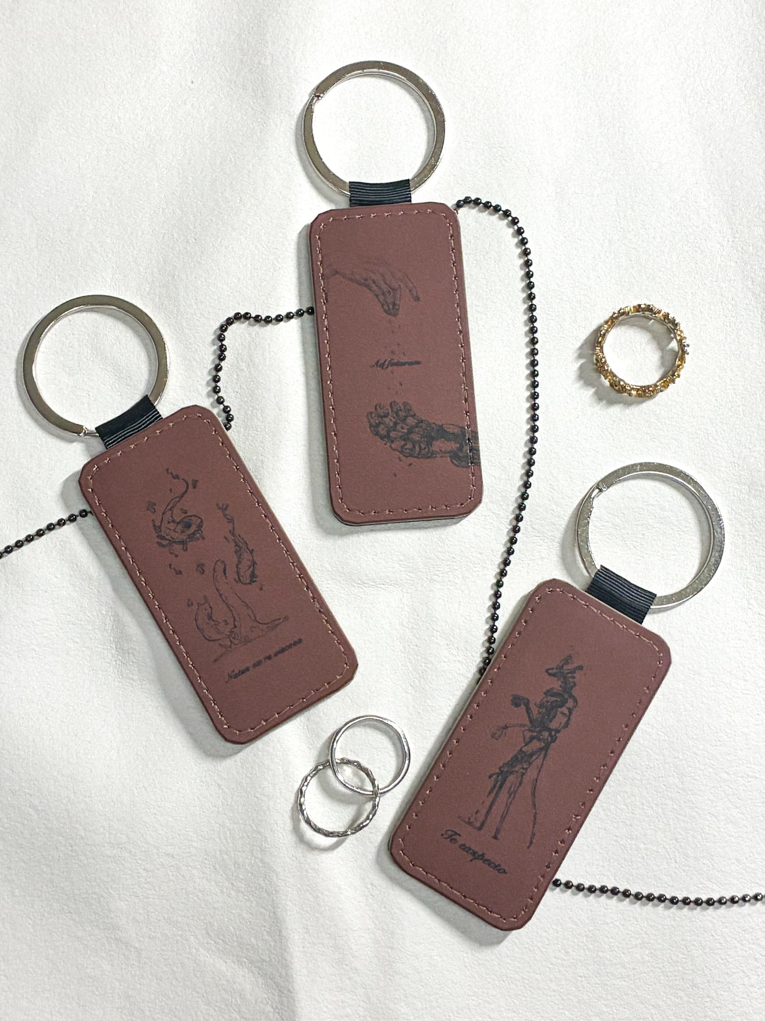 希少【正規品】GUCCI グッチ キーホルダー サイコロ2個付き シルバー