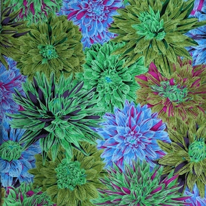 8/21発売！USAコットン Kaffe Fassett（布幅X50cm単位カット）Bursting Stripes（バースティング・ストライプス）PWPJ137.GREEN｜Philip Jacobs