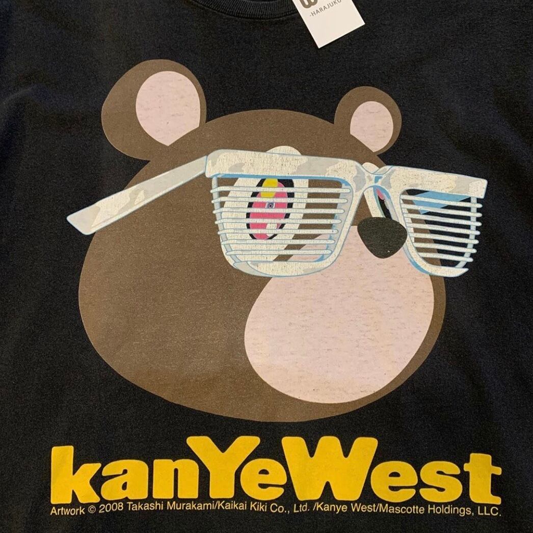 2008s KANYE WEST T-shirt design by Takashi Murakami | What'z up