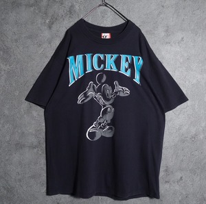 90s“Disney” Mickey print T-shirt