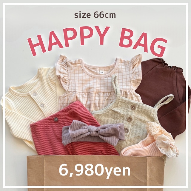 【即納】HAPPY BAG 66cm G008
