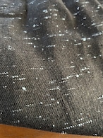 Nylaus ネップヘビーツイル　タック入りストレートパンツ