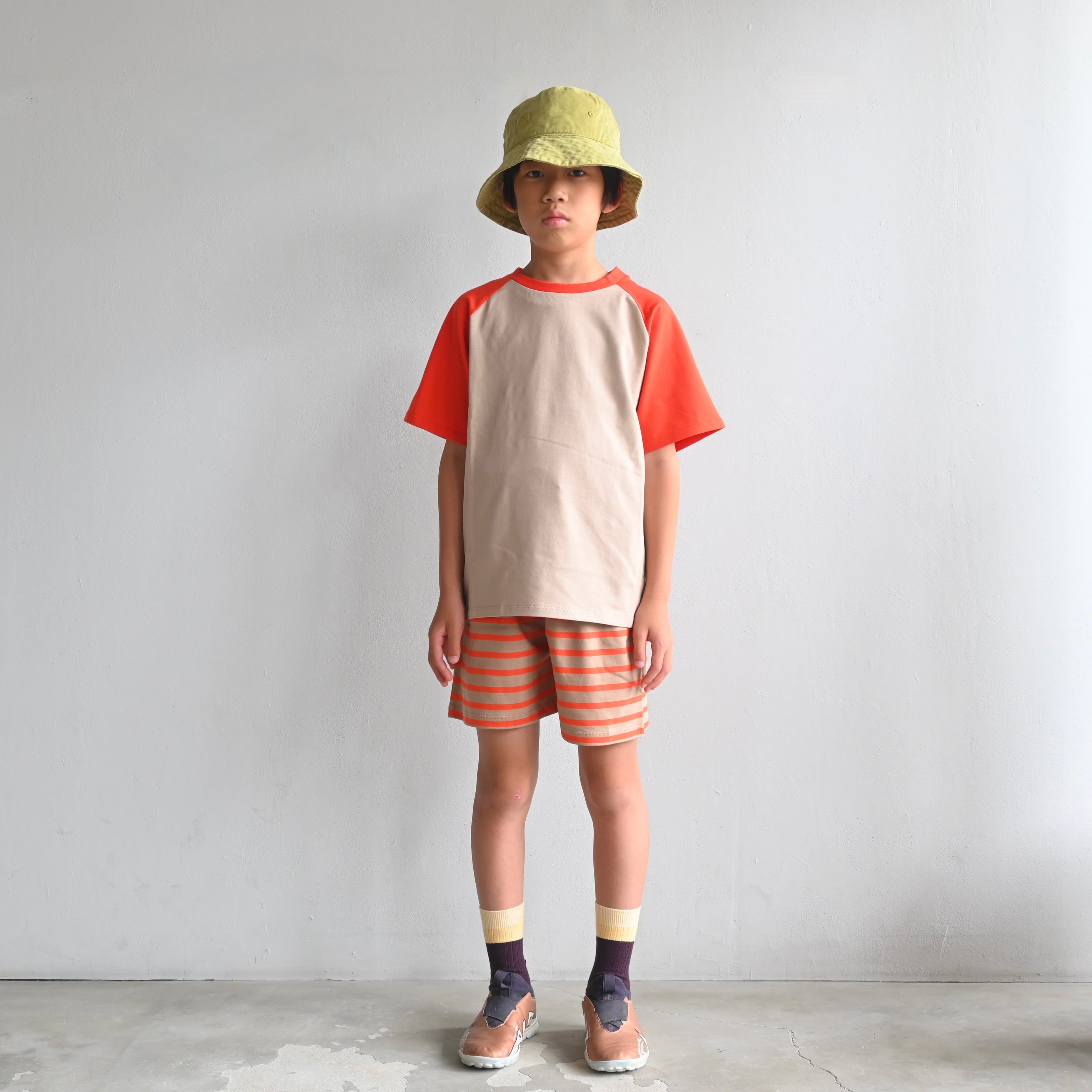 《MINGO. 2023SS》Short / Coral Stripe