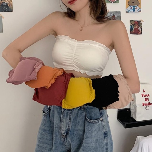 サマースタイルストラップレストップス 薄手バック レッド 夏物 ハンチェンe18439393573