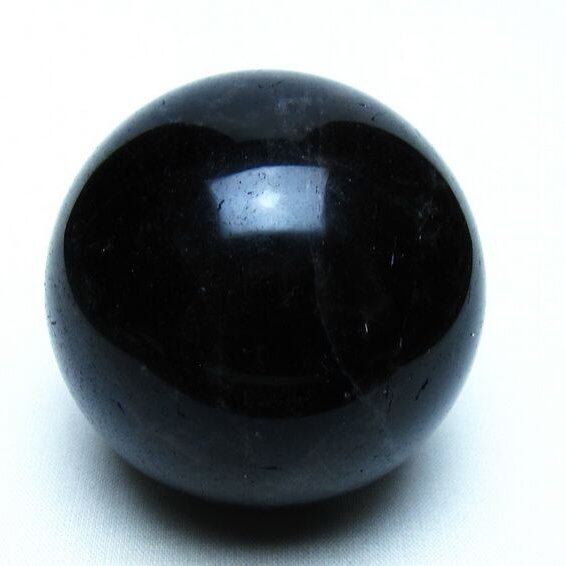 モリオン 黒水晶 丸玉 60mm 一点物 151-9545