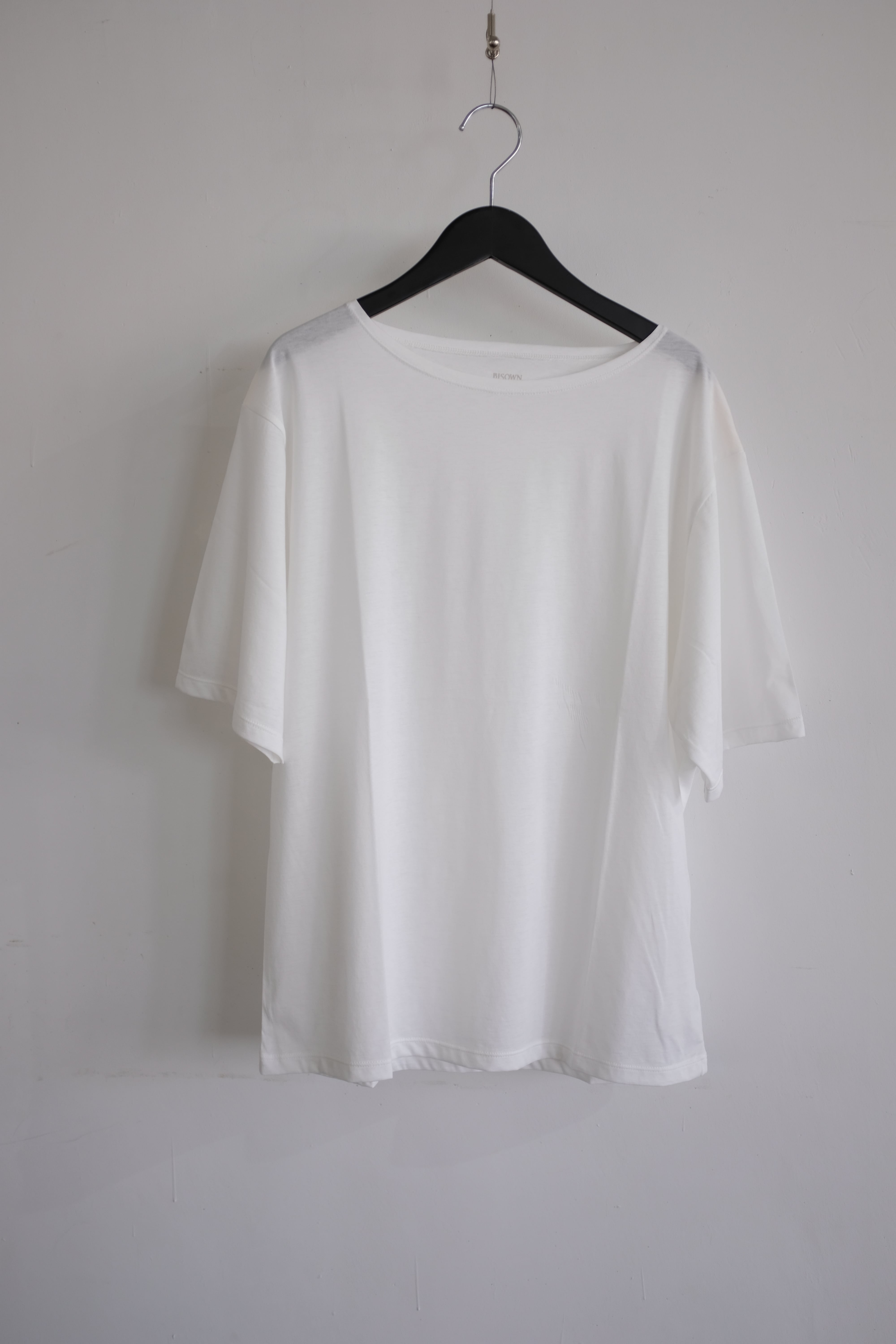 BISOWN]120/2 COTTON CREWNECK TEE | YES-姫路の美容院と服のお店YES