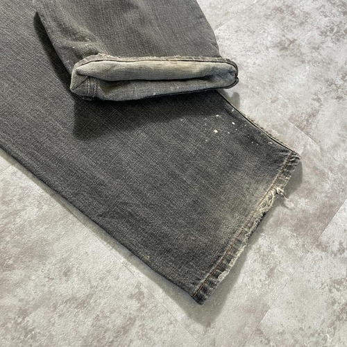 【W36 L30】 usa levi's 先染ブラック リーバイス 559 詳細写真18