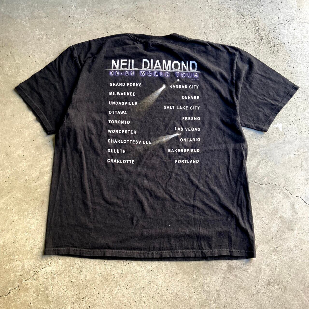 ビッグサイズ NEIL DIAMOND ニール・ダイアモンド アーティストTシャツ 