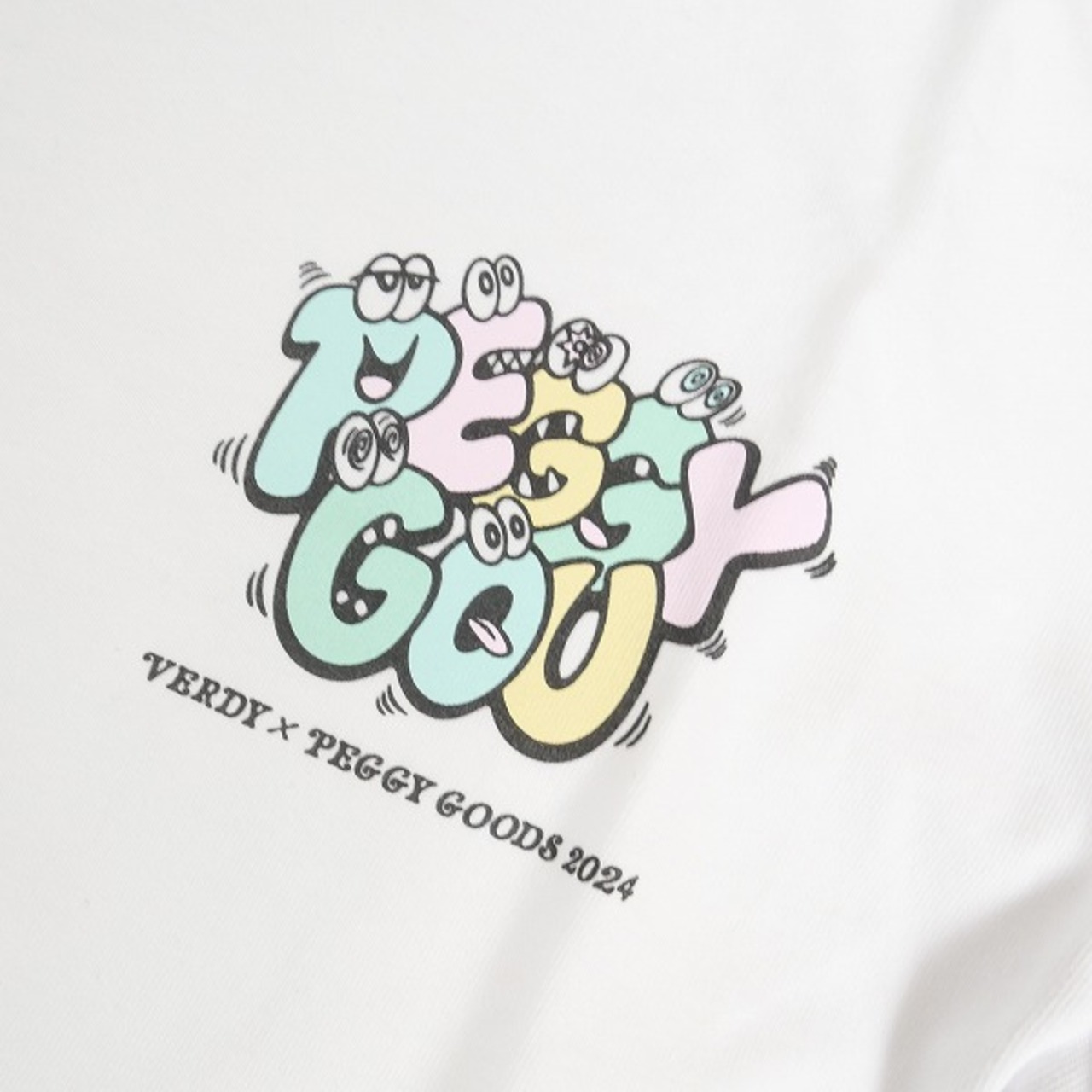Size【XL】 VERDY ヴェルディ ×PEGGY GOODS T-Shirt Tシャツ 白 【新古 