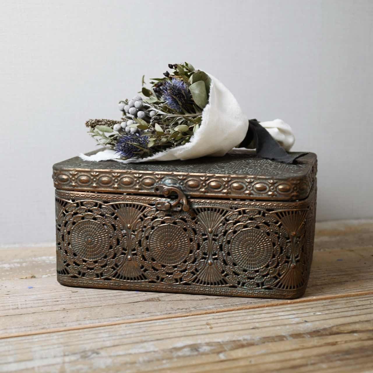 アンクブリキボックス mini|収納箱 アンティーク調 おしゃれ インテリア 雑貨屋