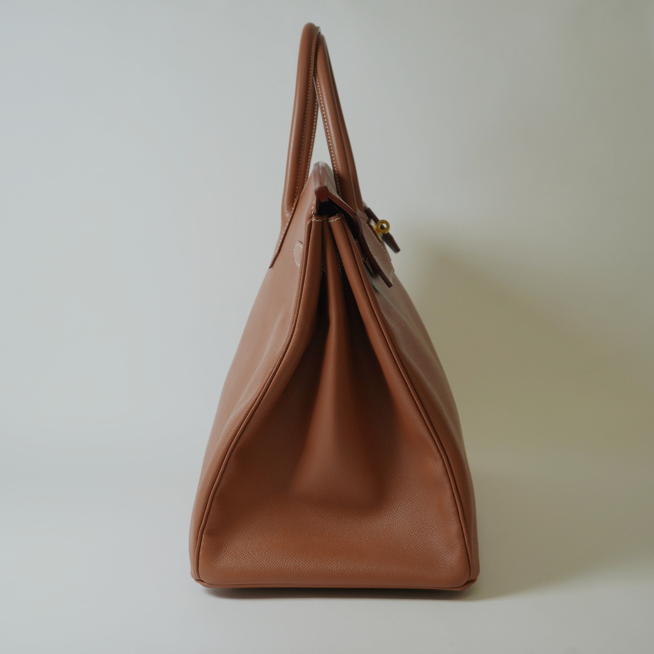 Hermès エルメス バーキン 40 ルトゥルネ クシュベル ゴールド ハンドバッグ ゴールド金具 ▢C：1999年