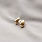 P105 / Symmetry pierce - gold (pair)