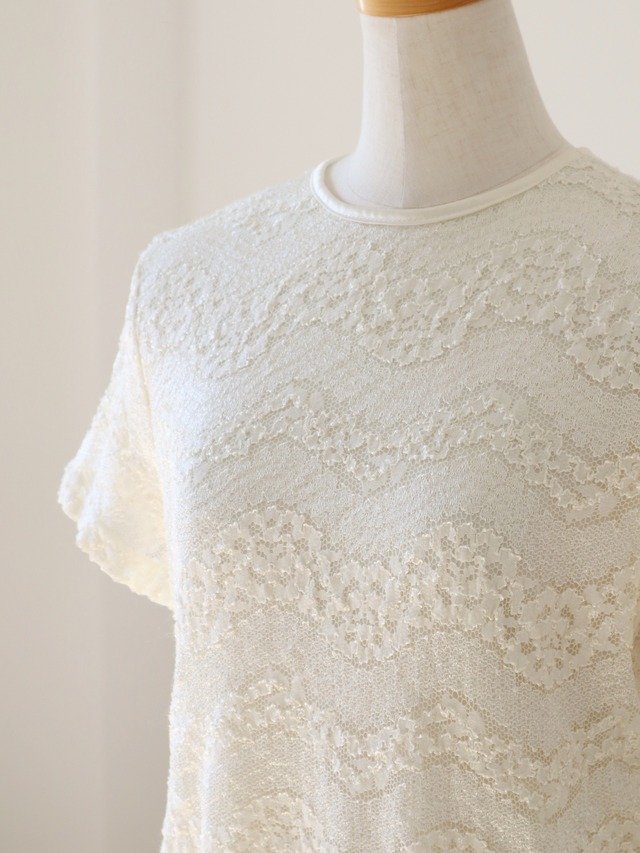 ●made in USA lace design tops