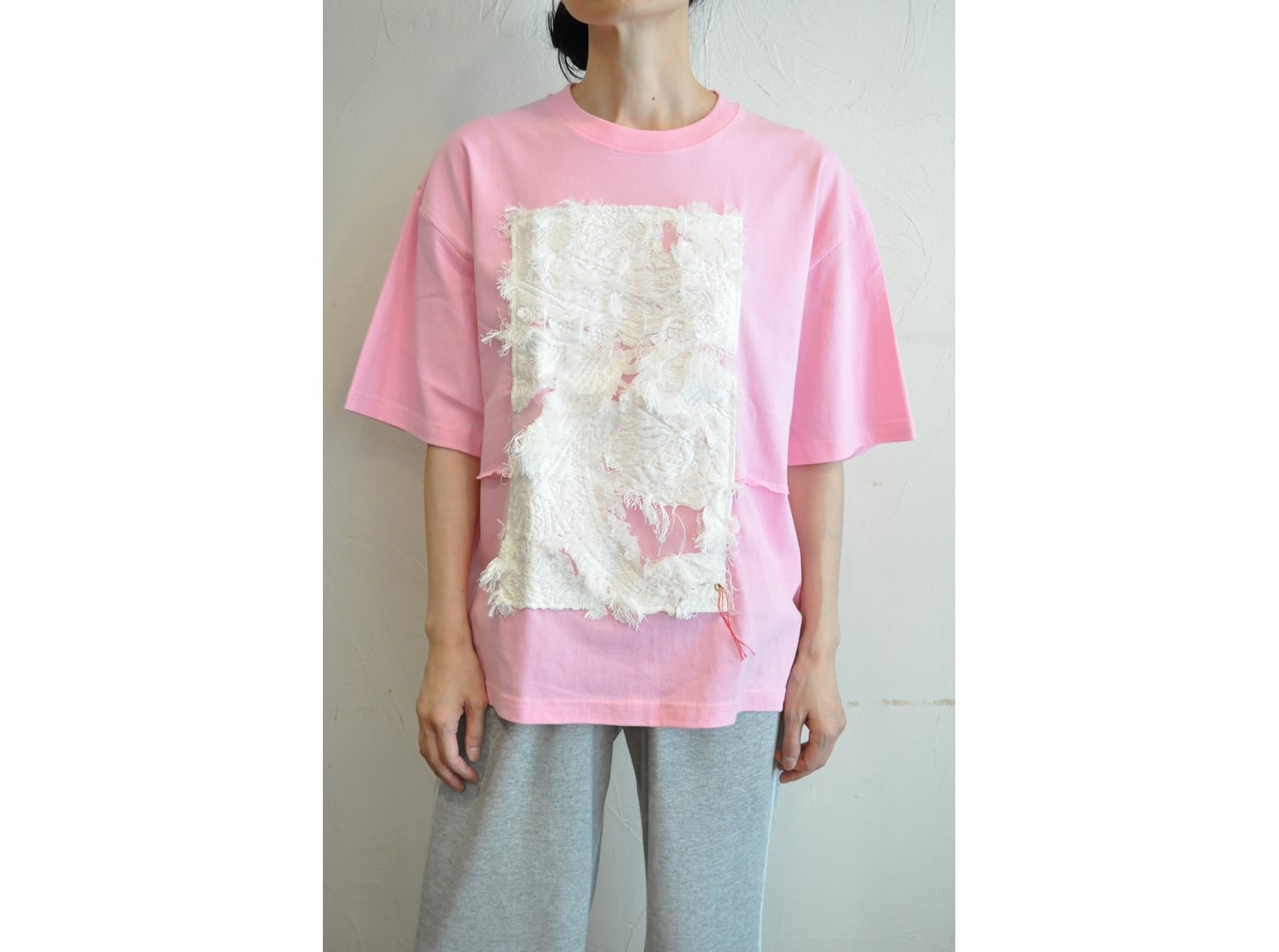 RISLEY】docking knit shirt /【リズレイ】ドッキングニットシャツ